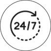 24/7 Support
