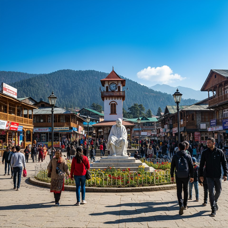 Gandhi Chowk (Mall Road)