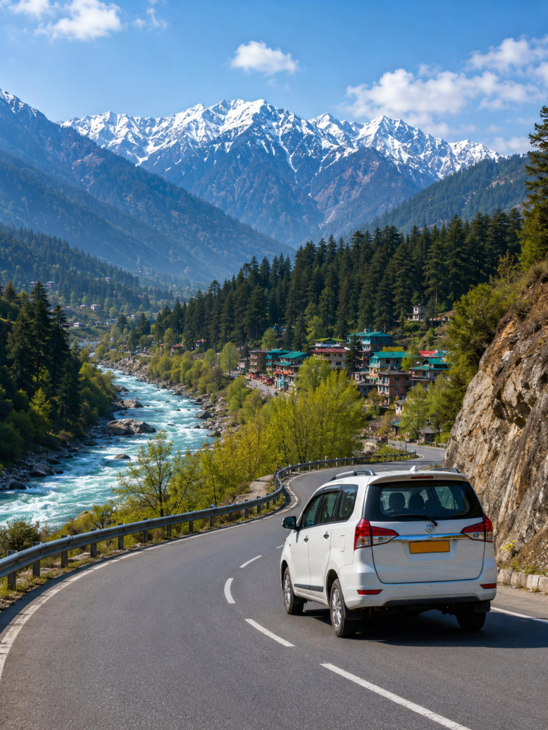 Delhi to Railway Station to Shimla, Manali Tour