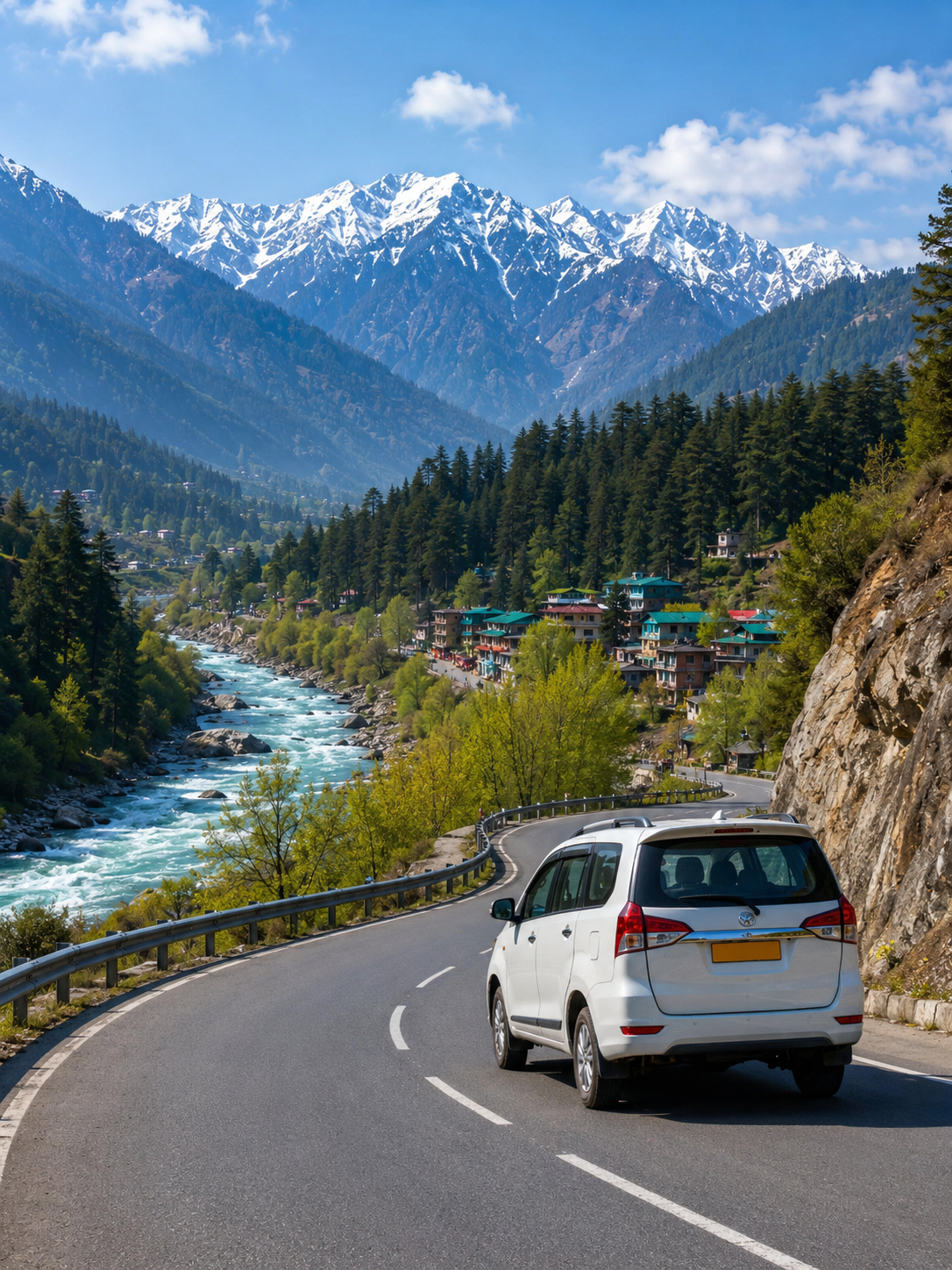Delhi to Railway Station to Shimla, Manali Tour