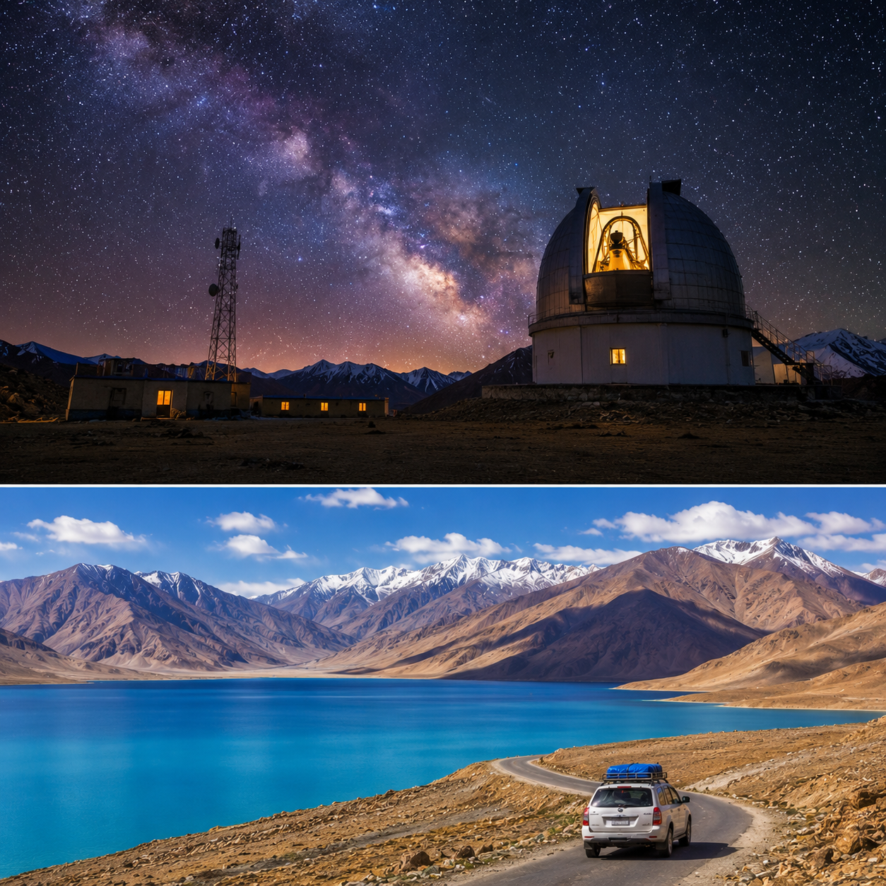 Pangong Lake Hanle Tso Moriri Tour Package