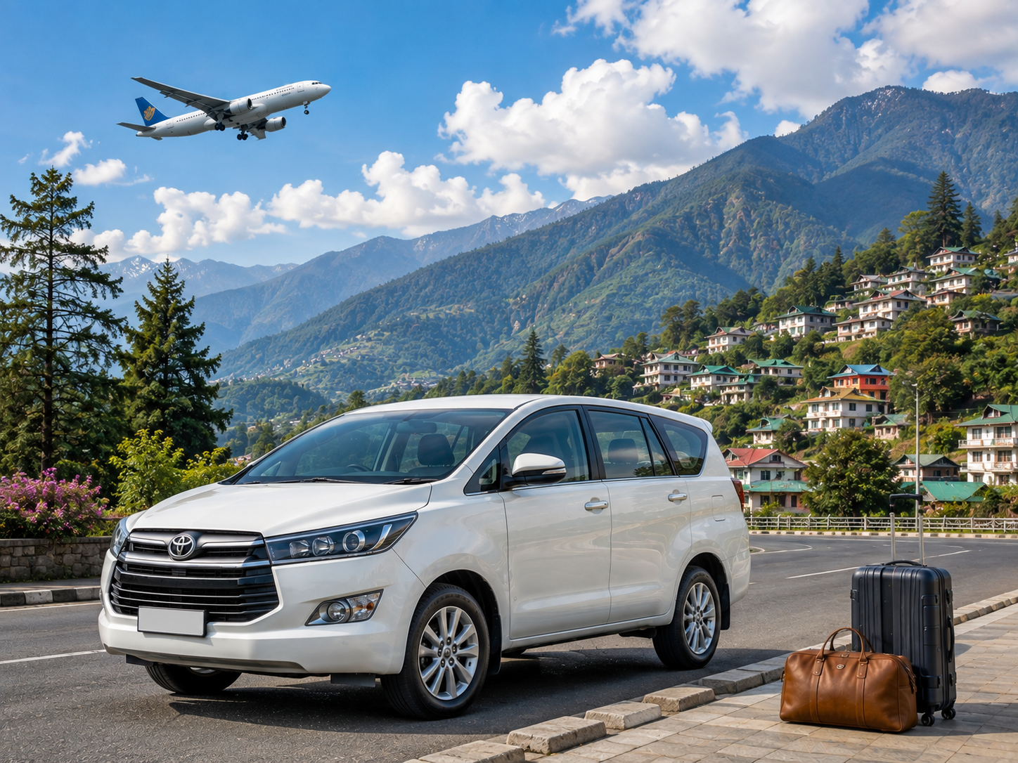 Chandigarh Airport to Dharamshala Taxi