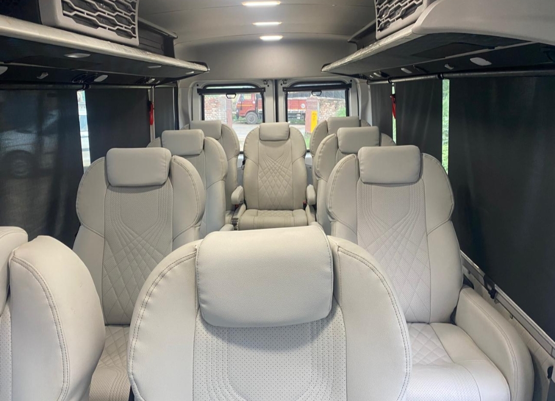 Book Luxury Tempo Traveller from Chandigarh Airport